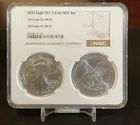 LIMITED 2026 American Silver Eagles 2 Coin Special Set Silver NGC GRADED  Ms 69