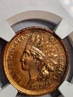 1894 Indian head penny. RB with some luster.