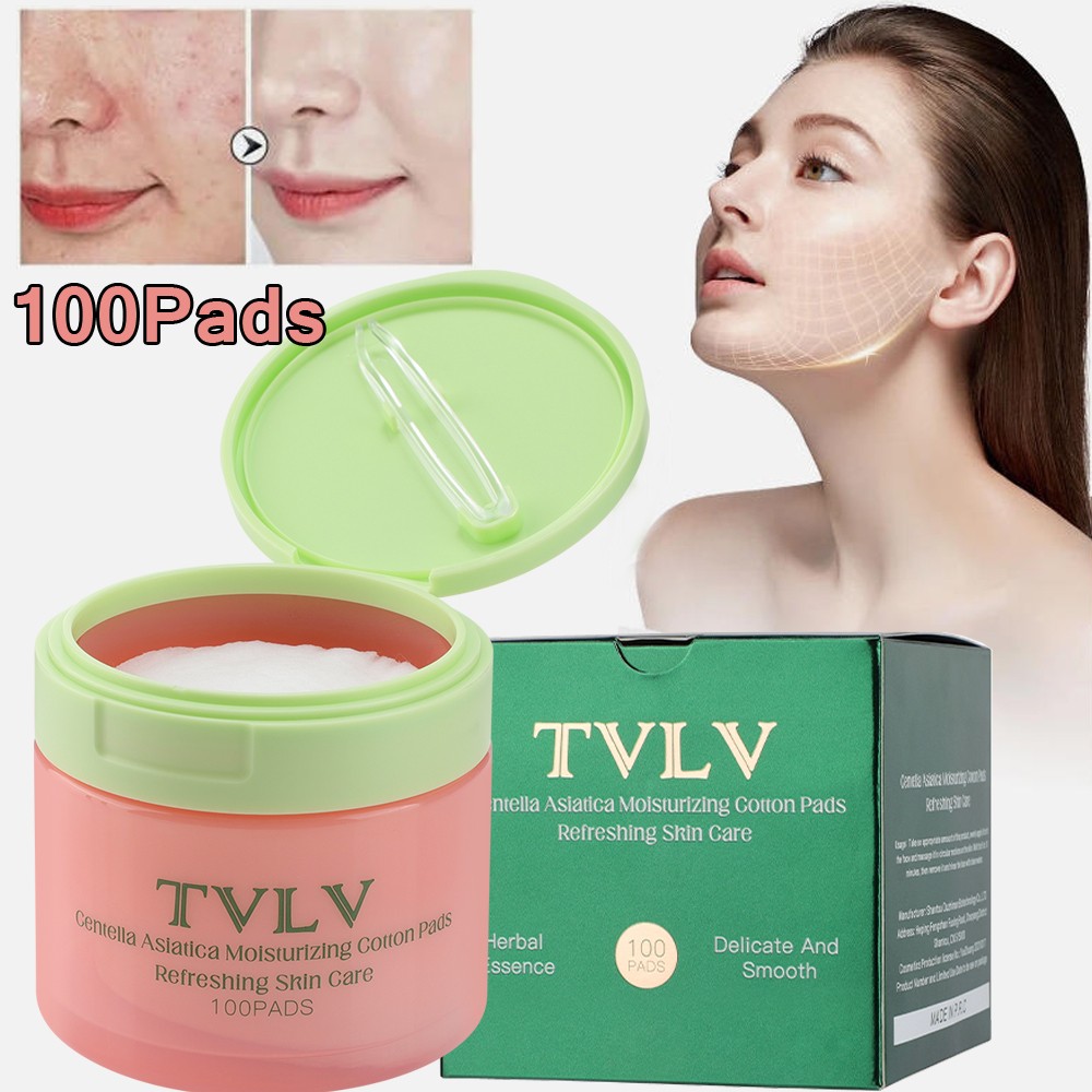 100Pcs Korean Skincare Toner Pads for Dark Spots,Wrinkles & Dull Skin,Anti-Aging