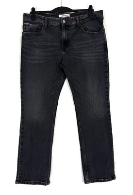 Tommy Hilfiger Ryan Jeans Regular Straight Herren W36 L30 Smoky-Schwarz Hose