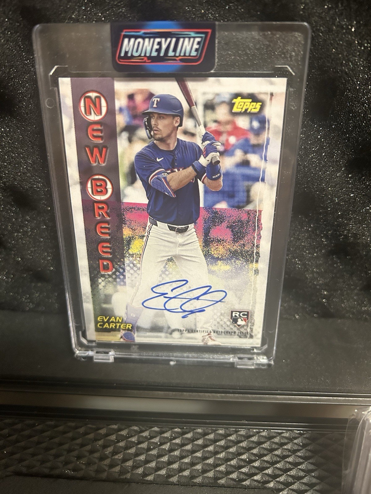 2024 Topps Archives - 1999 New Breed Autographs Evan Carter #99NBA-EC (AU, RC)