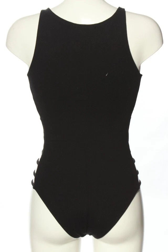 FOREVER 21 Body basique Dames Body T EU 36 noir-blanc cassé style décontracté - Photo 2/4
