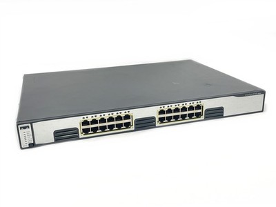 Cisco Catalyst 3750 24 Port Gigabit Ethernet Switch WS-C3750G-24T-S