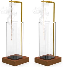 2 Pack Incense Holder, Incense Burner, Insence-Stick Holder Mess-Free Incense Bu