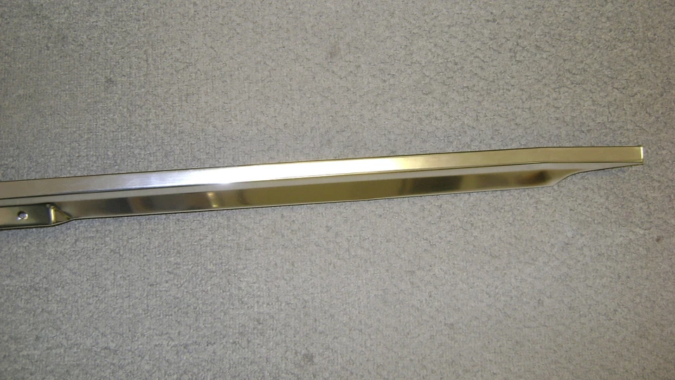 1968-72 Nova Hood Lip Molding Chrome Front Edge Trim Chevy II 68 69 70 71 72 Foto 4 de 4