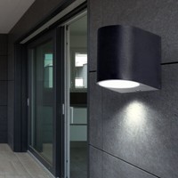 Wand Strahler Garagen Einfahrt Down Leuchte AußEn Beleuchtung Big Light