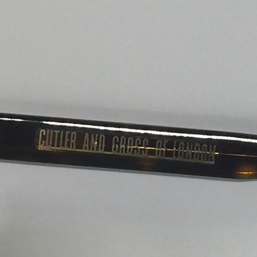 New Cutler & Gross 1235 DT07 Dark Havana Retro Unisex Plastic Eyeglasses 52mm - Picture 5 of 7