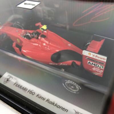 Ferrari F60 Kimi Raikkonen F1 Racing 1/43 scale Minicar Hot