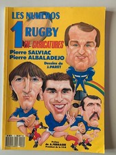 LES NUMEROS 1 RUGBY EN CARICATURES DESSINS J. PARET - 1987