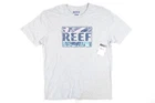 REEF GRAY HEATHER XL BENGAL SS TEE TSHIRT MENS NWT NEW