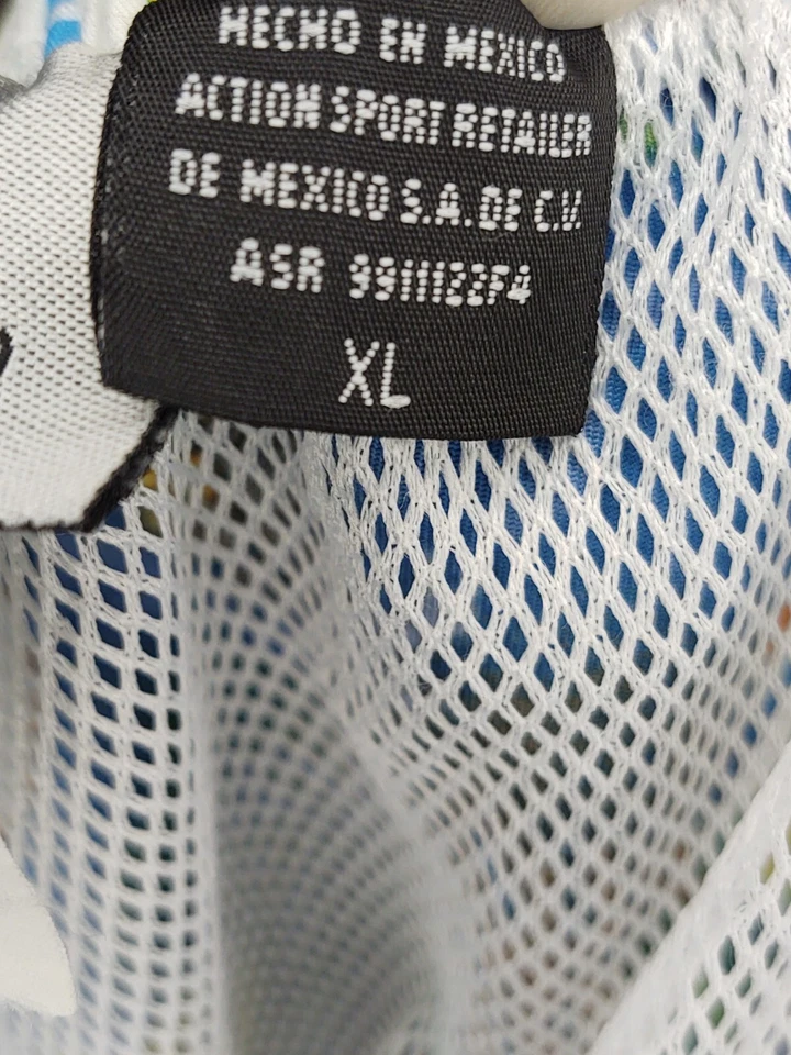 Mossimo Swim Trunks Shorts Mens XL Multicolor Elastic Waist Drawstring Pockets - Image 4 of 4