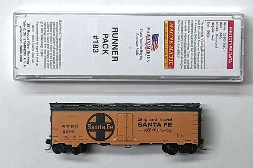 MTL Micro-Trains 05954536 Santa Fe RR-29 ATSF SFRD 20541 acero refrigerador coche | Zustand: New