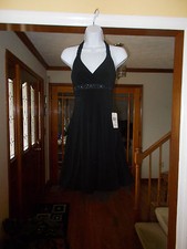 Little Black Dress - Empire Waist - Halter by Jodi Kristopher - Size S