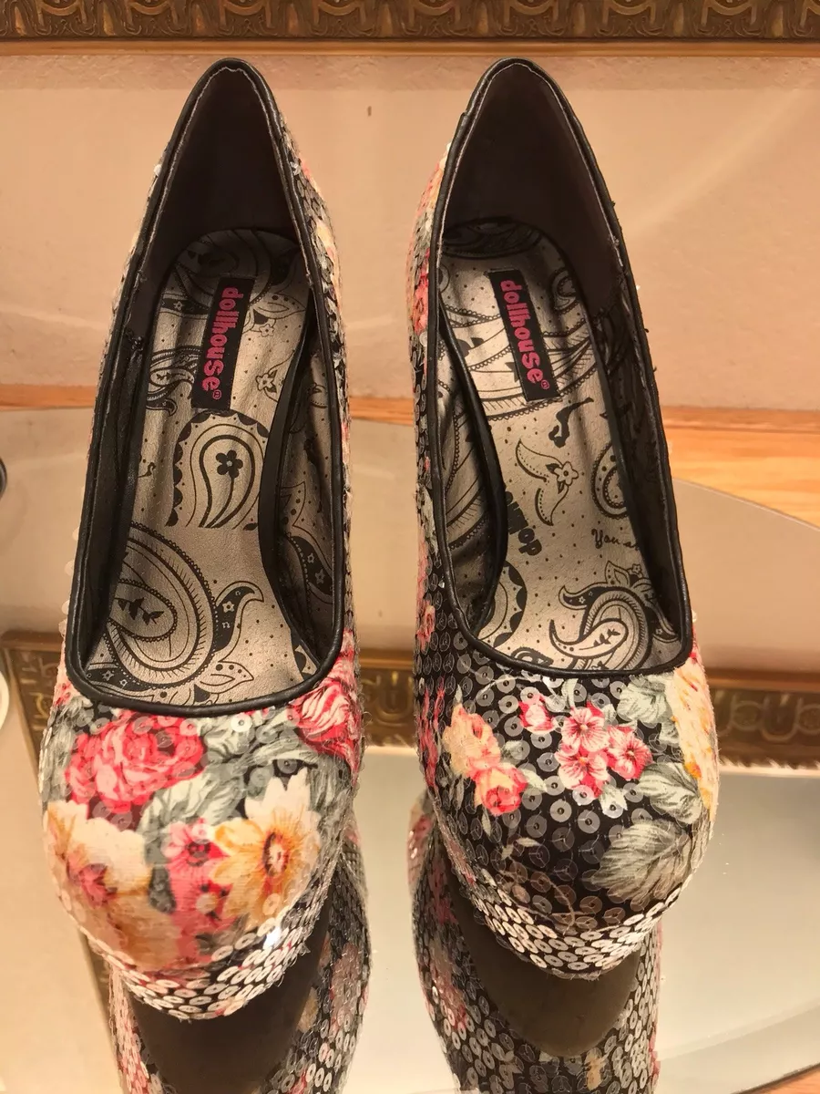 Dollhouse platform shop heels