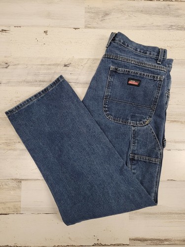 DICKIES-Flannel Lined Carpenter Jeans 
