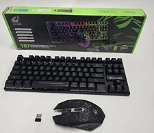 ZIYOU LANG (T87) Rechargeable Wireless Keyboard W/ Mouse