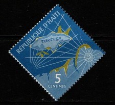 Haiti 1961 5c Tourist Publicity Map of Tortuga SG761 Mint