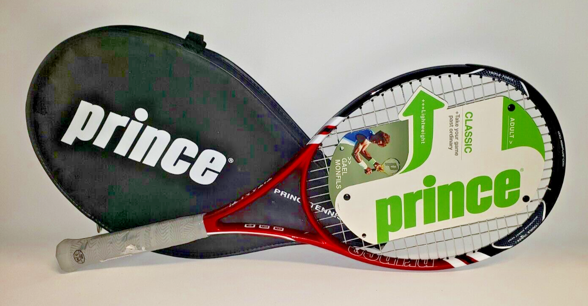 Prince titan Ti Raquette de tennis Rouge/Noir