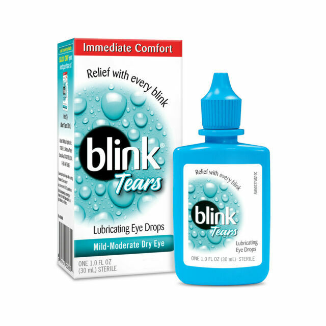  Blink Tears Lubricating Eye Drops, 1 fl oz (30 mL) Eye