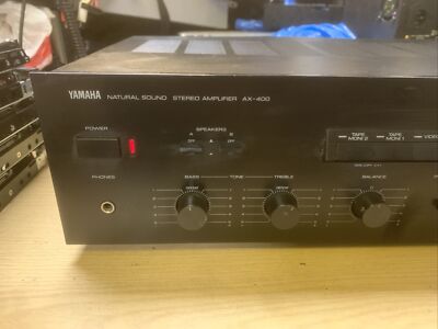 Yamaha AX-400 Natural Sound Stereo Amplifier | eBay