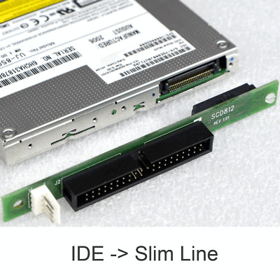 40P ADAPTER SLIM LINE SLIMLINE SCD812 REV 40PIN 40 PIN FLOPPY LAUFWERK M472