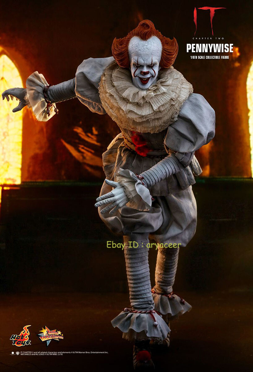 Hot Toys MMS555 IT Chapter Two Pennywise 1/6 Action Figure In
