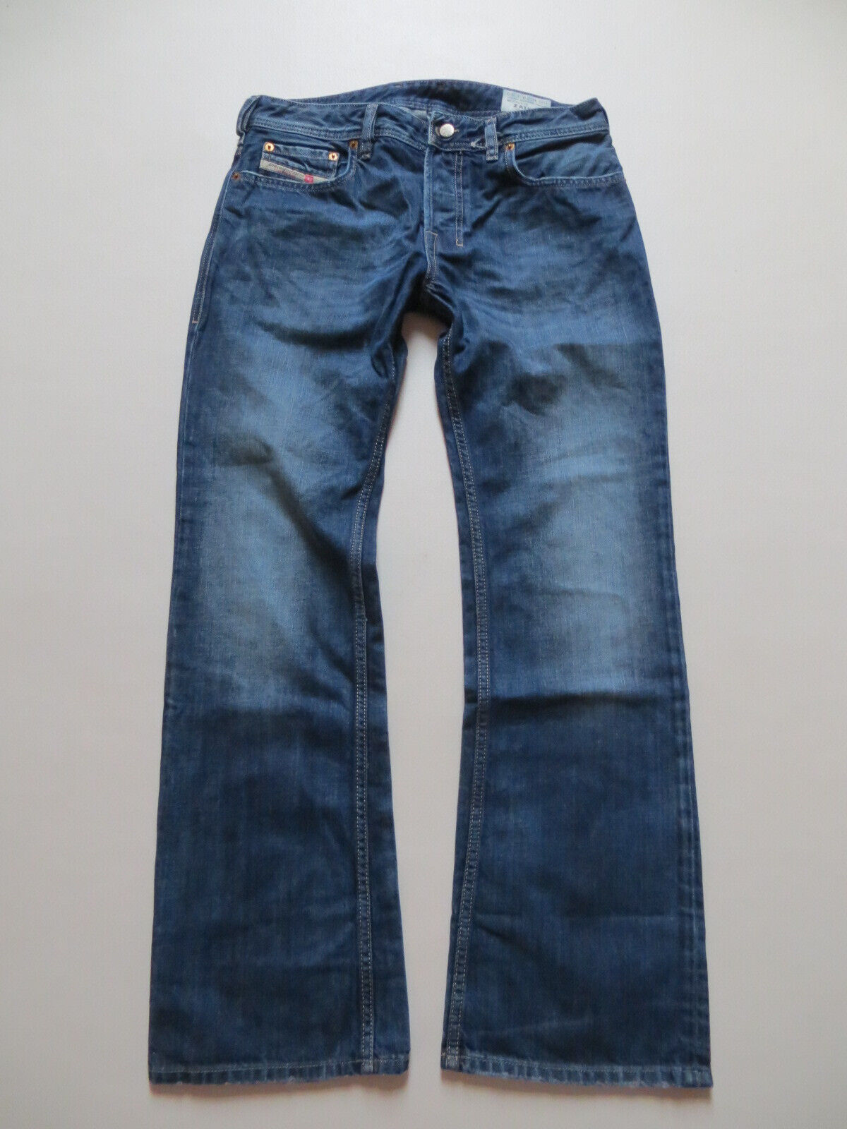 Pantaloni jeans Diesel ZATINY 008XR lavaggio, W 29/L 30, denim vintage taglio boot, CULT!