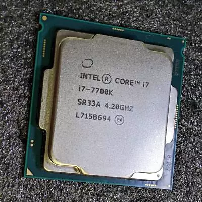 Intel Core i7 7700K KabyLake 7th generation LGA1151 | eBay