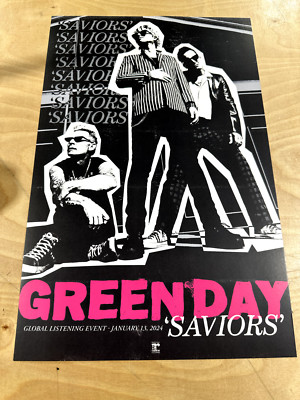 Green Day - Saviors - 11x17 Promo Poster - Free US Shipping