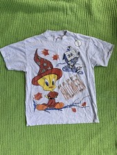 Vintage 1998 Tweety Bird Halloween Vintage T-Shirt Size Large
