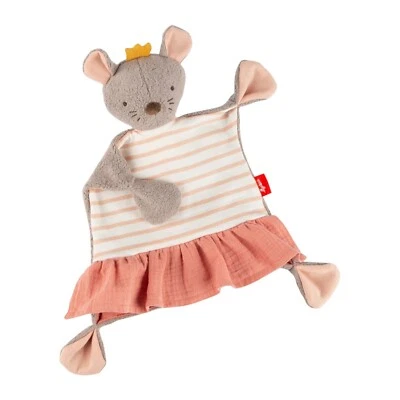 Sigikid Baby Schnuffeltuch Schmusetuch Maus Prinzessin ca. 25 cm Neu 31041