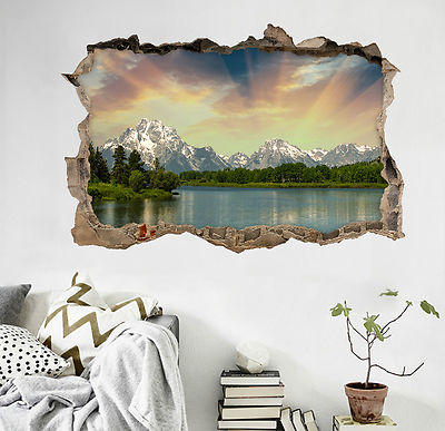 3D Himmel seen 624 Mauer Murals Aufklebe Decal Durchbruch AJ WALLPAPER DE Lemon