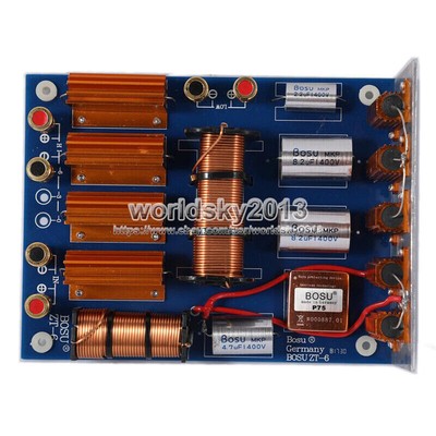 1x 800W Speaker Frequency Divider Filters High-Low 2 Way 2 Unit Crossover Board 