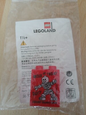 LEGO LEGOLAND Sammelstein BRICK OR TREAT 2017 Halloween Discovery Centre NEU