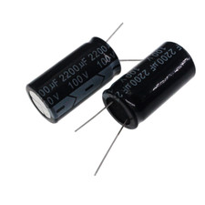 2pcs 100V 2200uF 2200MFD 2200 F 105C Aluminum Electrolytic Capacitor 22 40mm