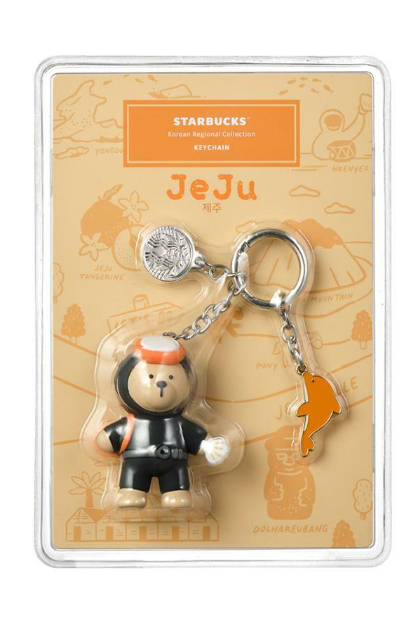 【韓国スタバ】Regional★Annyeong Jeju Bearista Keychain Starbucks Korea] 2024 SS Annyeong Jeju Bearista Keychain | eBay