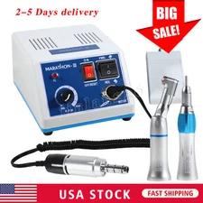 Micromotor Dental Lab Handpiece Micro Motor Fit Marathon 35000 Polishing US
