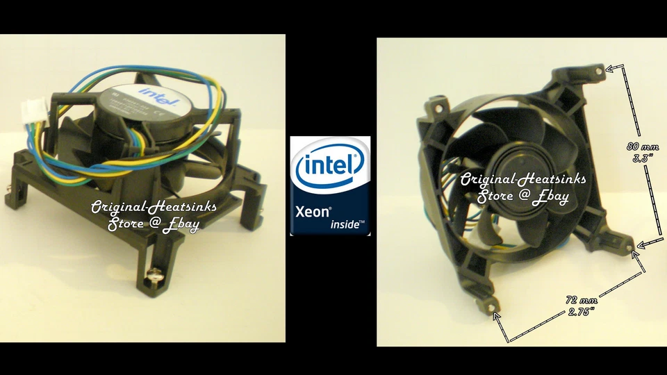 Xeon Fan for LGA771 Workstation for Intel 5000 Series CPU Heatsink - New - Image 3 of 4
