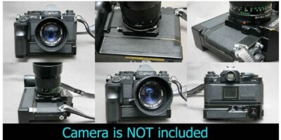 Camera Replacement Skin Cover w/Video instr【Canon NEW F-1 & Winder】 from JAPAN