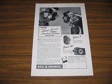 1938 Print Ad Bell  Howell Filmo 8  Filmo 141 Movie Cameras Chicago,IL