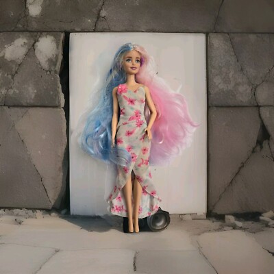 Barbie Fantasy Hair Doll Redress    Restyle 4 Ooak  Dress EUC C425G 