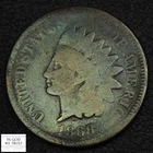 1868 Indian Head Copper Cent 1C - Cleaned
