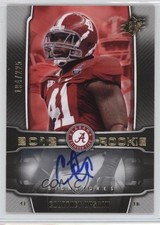 2012 SPx Rookie Signatures 194/225 Courtney Upshaw #89 Auto 0p5