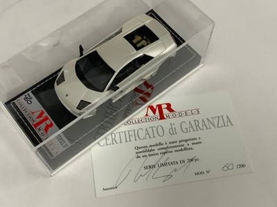 1/43 MR Lamborghini Murcielago LP640 in Pearl White Custom Leather