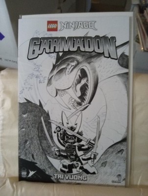 LEGO Ninjago Garmadon #1, Comic Tom 101 Sketch Variant, 2022, 1/400, Tri Vuong