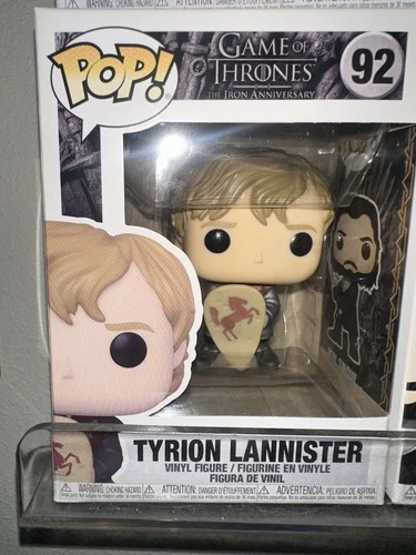FUNKO POP! Vinyl Tyrion Lannister #92 Game of Thrones Iron Anniversary