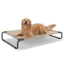 Veehoo Cooling Elevated Dog Bed, Outdoor Raised Dog Bed for Large Dogs