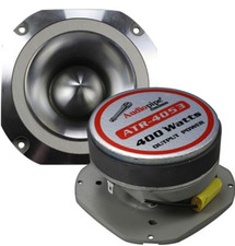 Audiopipe 1 Pair Super Tweeter 4" 400 Watts Car Stereo Bullet Diamond Chrome ATR
