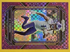 2022 Panini Prizm #191 K.J. Osborn Purple Power #/49