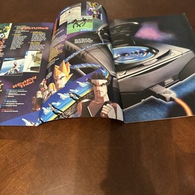 RARE May 1995 Sega Visions Video Game Magazine Sega Saturn It's Out There Promo